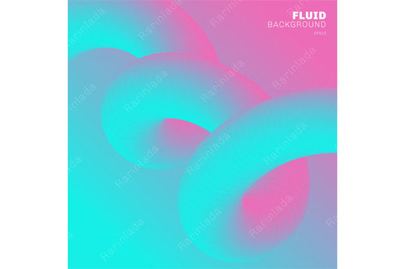 3D Spiral Liquid Line Gradient Shape: A Versatile Asset for Modern Design Projects