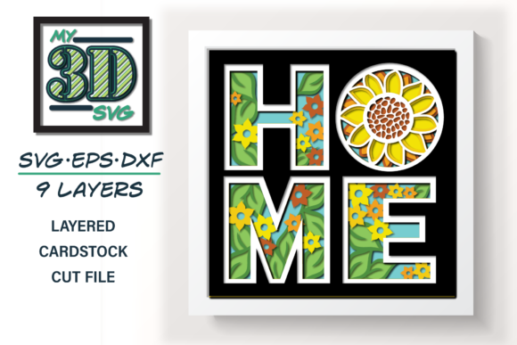 Elevating Handmade Aesthetics: How the 3D Home - 3D Sunflower SVG is Reshaping Modern Craft Workflows