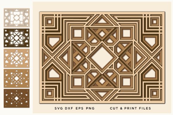 Evaluating Art Deco Grille, Wall Art 3D for Digital Crafting and Interior Design Projects