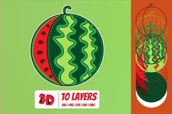 Maximizing Creative Output with the 3D Watermelon SVG Cut File: A Comprehensive Guide for Designers and Entrepreneurs