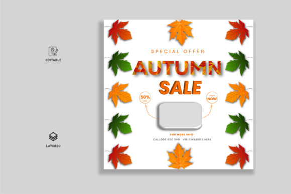 The Strategic Art of Autumn Sale Banner Design: Leveraging Visual Trends for Maximum Conversion